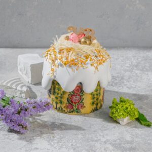 КУЛИЧ «ХВ» с посыпкой, 650 г