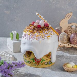 КУЛИЧ «ВЕРБА» с посыпкой, 650 г